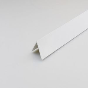 Obrazek Kątownik PVC biały satyna 7x7x1000 