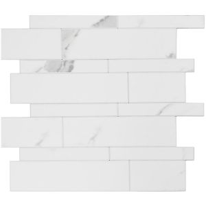 Panel dekoracyjny samoprzylepny Mood White Marble 
