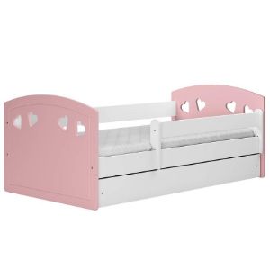 Obrazek Łóżko Dziecięce Julia Mix pudrowy róż 80x160 