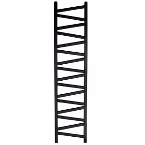 Obrazek Grzejnik łazienkowy Mix Kalipso Mk 180/40 1800x440 mm czarny