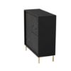 Obrazek Komoda Blacky 2 czarny/złoty