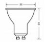 Obrazek Żarówka LED Osram GU10 4,5W 4000K