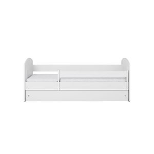 Obrazek Łóżko dziecięce Classic 2 z szufladą Biały 80x140