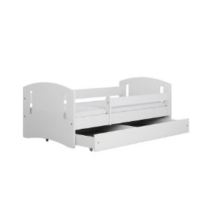 Obrazek Łóżko dziecięce Classic 2 z szufladą Biały 80x140