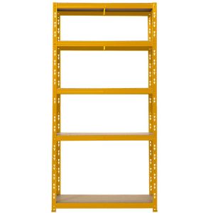 Regał żółty 175 kg RNDU 30-5 180x90x30