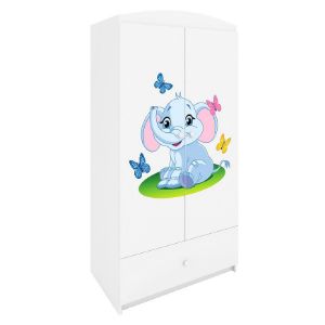 Szafa Babydreams Biały – Słonik