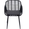 Obrazek Komplet mebli Juana Balcony Black 2+1