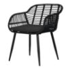 Obrazek Komplet mebli Juana Balcony Black 2+1
