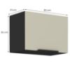 Obrazek Szafka kuchenna Arona cashmere 50gu-36 1f
