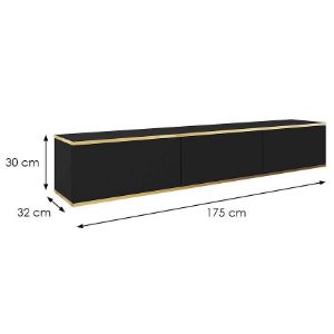 Obrazek Szafka RTV Oro 175 czarny