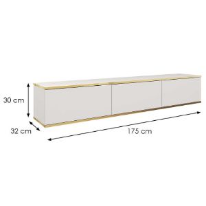 Obrazek Szafka RTV Oro 175 biały