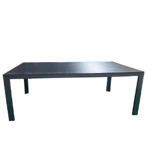 Obrazek Stół Douglas czarny z blatem polywood 205x90 cm