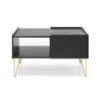 Obrazek Ława Harmony L97 czarny grafit/marmur black