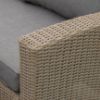 Obrazek Narożnik technorattanowy Stockholm Natural z wysokim stołem polywood