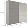 Obrazek Szafa Vigo 225 platinum / lustro