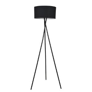 Obrazek Lampa podłogowa Pavao czarny LP1