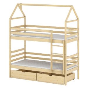 Łóżko Domek Alex 80x160 pine