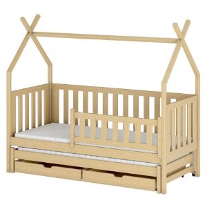Łóżko Domek Tytus 90x200 pine