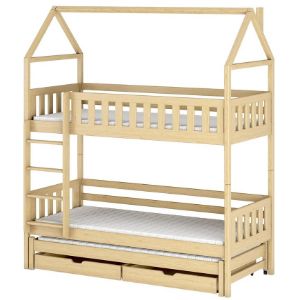Łóżko Domek Iga 90x200 pine