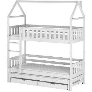 Łóżko Domek Iga 80x160 white