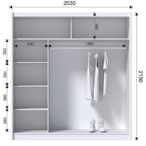 Obrazek Szafa Solo 203 biały