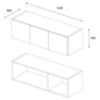 Obrazek Nadstawka do Szafy Pino 5 biała