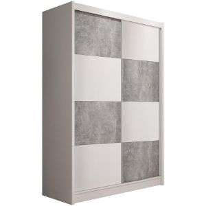 Szafa DUO 150 biały/beton