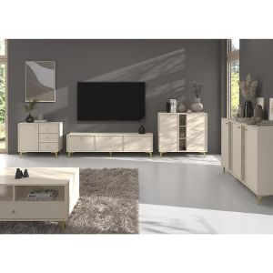 Obrazek Komoda Tokyo 1 1F 3S beż piaskowy 824