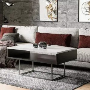 Obrazek Ława Enna 100 biały połysk