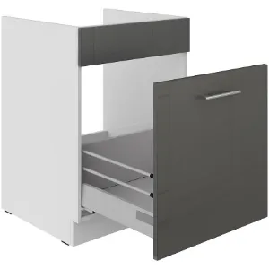 Obrazek Szafka kuchenna Lara grey 60ZL 1S BB