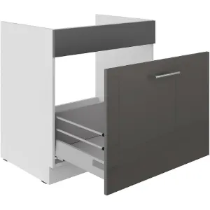 Obrazek Szafka kuchenna Lara grey 80ZL 1S BB