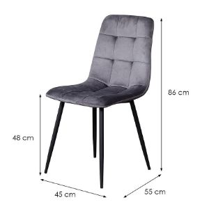 Obrazek Krzesło W168 Szare