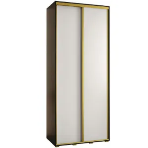 Szafa 45 Canaris 1 100 czarny/biały/gold
