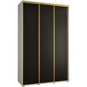 Szafa 45 Canaris 1 170 biały/czarny/gold