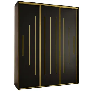 Obrazek Szafa 45 Canaris 12 190 czarny/gold