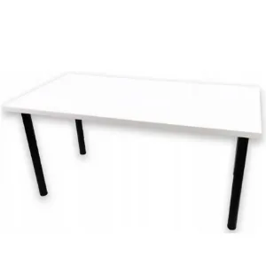 Obrazek Biurko Gamingowe Low Białe 160x80x3.6 Model 0