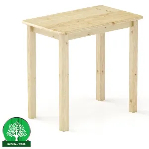 Stół Sosna ST104-80x75x50 surowy