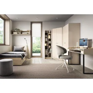 Obrazek Komoda Alessio AE8 2S2D Beż/Dąb