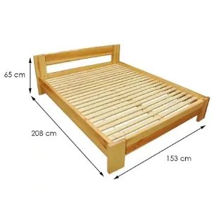Obrazek Łóżko KT Kuba T3 140 sosna naturalna