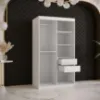 Obrazek Szafa Amiro 1 100 biały/biały