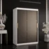 Obrazek Szafa Amiro 1 120 biały/czarny