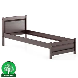 Łóżko sosna LK125–90x200 kol orzech