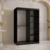 Obrazek Szafa Amiro 1 120 czarny/czarny