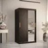 Obrazek Szafa Amiro 2 100 czarny/czarny
