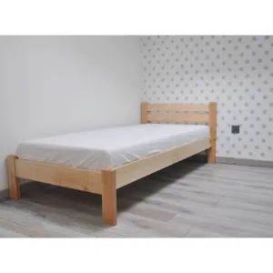 Obrazek Łóżko Ewa 90 drewno olcha naturalna