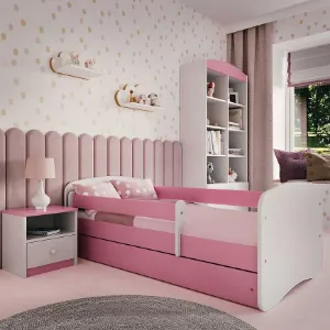 Obrazek Łóżko Dziecięce Babydreams+Sz+M Różowy 70x140