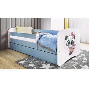 Obrazek Łóżko Dziecięce Babydreams+Sz+M Niebieski 70x140 Panda