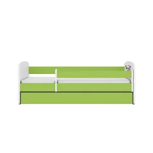 Obrazek Łóżko Dziecięce Babydreams+Sz+M Zielone 70x140 Panda