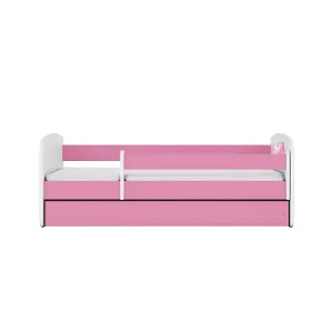 Obrazek Łóżko Dziecięce Babydreams+Sz+M Różowe 80x180 2 Księżniczka