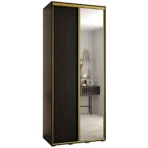 Obrazek Szafa 45 Canaris 3 140 czarny/gold